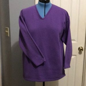 Purple HeavyWeight Ridgers sweater